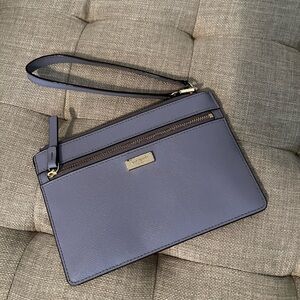 Kate Spade Wristlet with Gold Accents